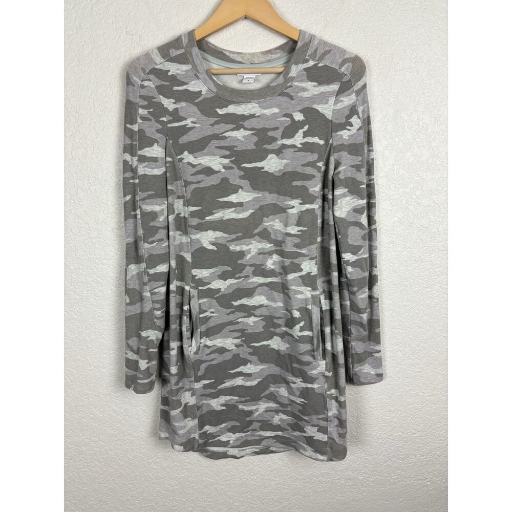Athleta Balance Womens Dress Size Small Heather Grey‎ Camo